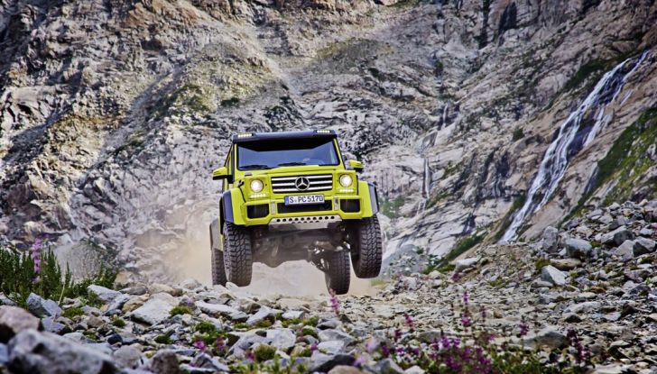 Mercedes Classe G 500 al 4×4 Fest di Carrara: il lusso del fango - Foto 2 di 6