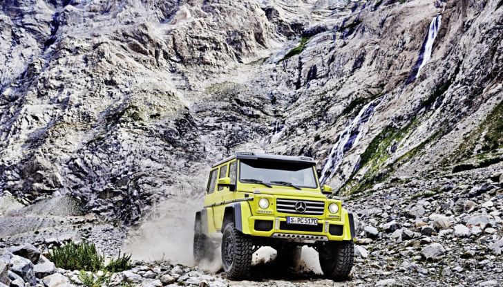 Mercedes Classe G 500 al 4×4 Fest di Carrara: il lusso del fango - Foto 5 di 6