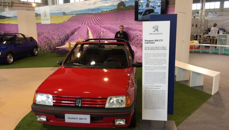 Peugeot al Salone Auto e Moto d’Epoca: i trent’anni della 205 - Foto 1 di 11