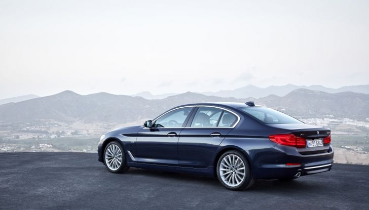 bmw serie 5 foto ufficiali