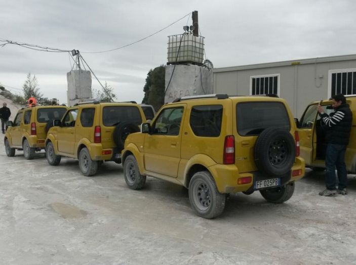 Nuovo Suzuki Jimny Shinsei, test drive off-road della serie speciale