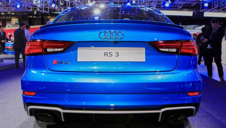 rs3 audi posteriore
