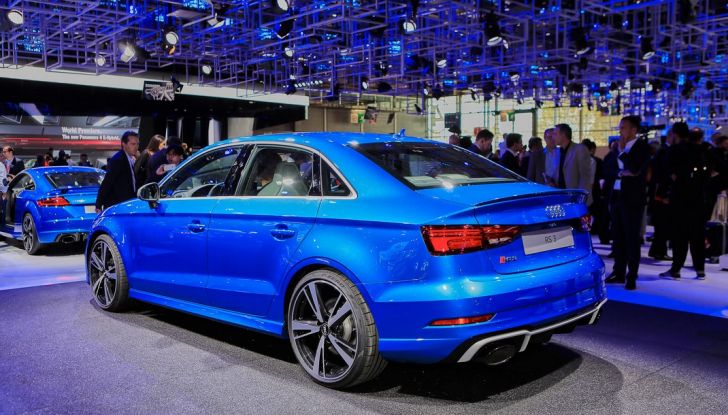 salone parigi audi rs3 sedan