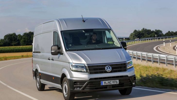 Volkswagen Crafter prova su strada del veicolo commerciale di nuova generazione - Foto 8 di 34