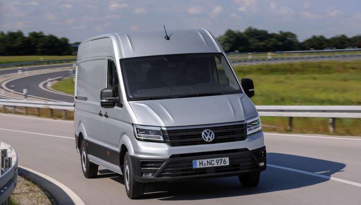 Volkswagen Crafter prova su strada del veicolo commerciale di nuova generazione - Foto 10 di 34