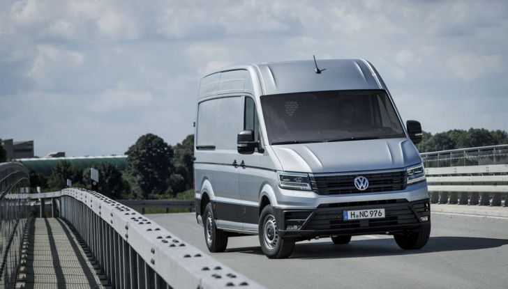 Volkswagen Crafter prova su strada del veicolo commerciale di nuova generazione - Foto 6 di 34