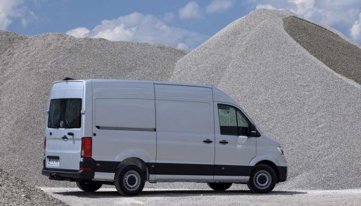Volkswagen Crafter prova su strada del veicolo commerciale di nuova generazione - Foto 14 di 34