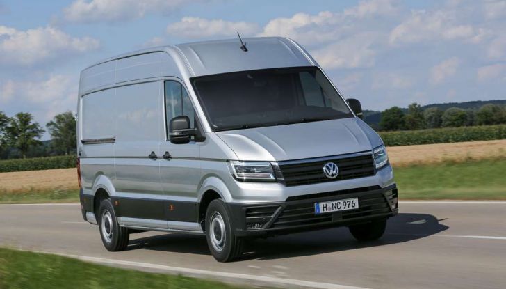 Volkswagen Crafter prova su strada del veicolo commerciale di nuova generazione - Foto 15 di 34