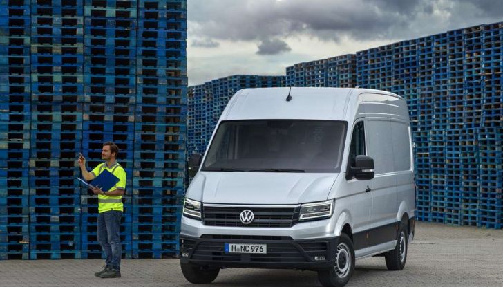 Volkswagen Crafter prova su strada del veicolo commerciale di nuova generazione - Foto 22 di 34