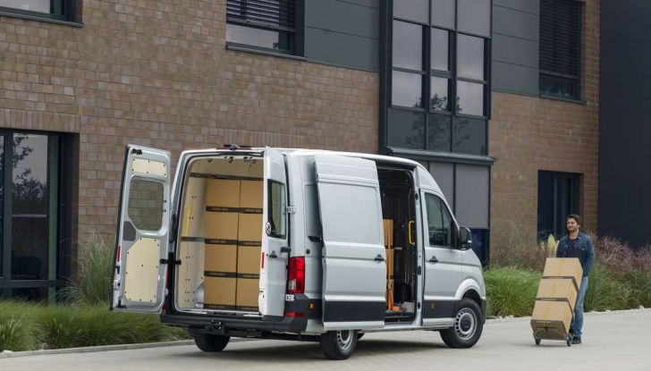 Volkswagen Crafter prova su strada del veicolo commerciale di nuova generazione - Foto 5 di 34