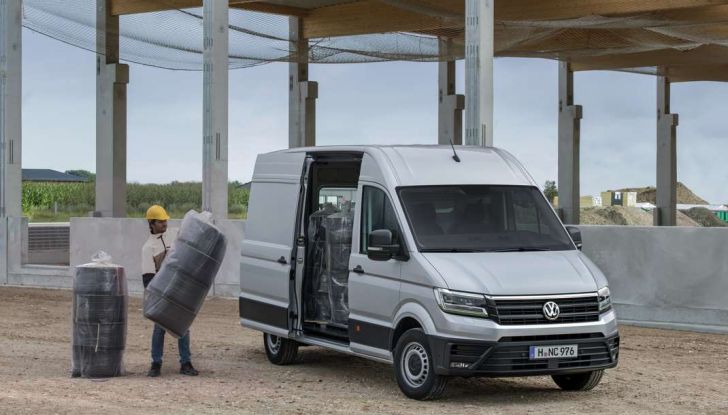 Volkswagen Crafter prova su strada del veicolo commerciale di nuova generazione - Foto 24 di 34