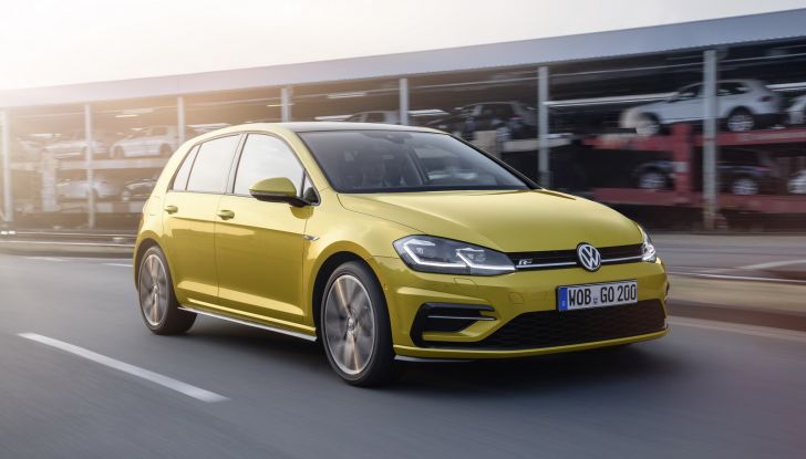 Volkswagen Golf VII restyling, prime foto e informazioni ufficiali - Foto 3 di 25