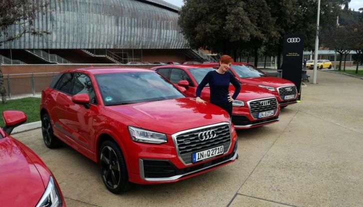 audi q2 prova su strada