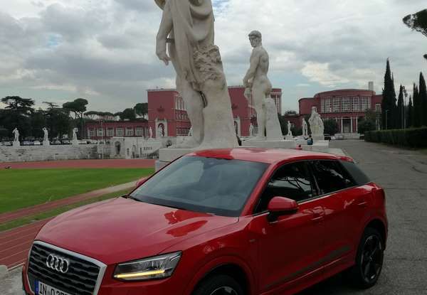 audi q2 prova su strada