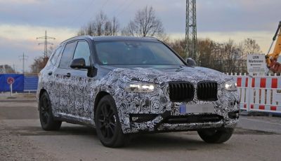 Nuova BMW X3 2017: le prime foto spia in Germania