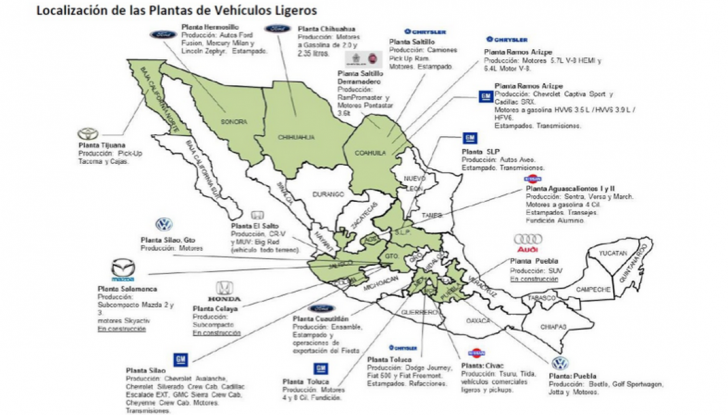 Donald Trump terremota l'automotive Ford GM FCA ed altre case auto minacciate da dazi per le auto prodotte in Messico.