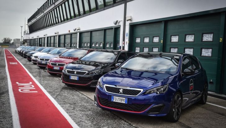 Le GTi secondo Peugeot Sport: test drive a Misano - Foto 12 di 19