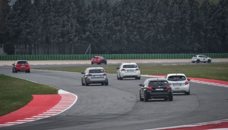 Le GTi secondo Peugeot Sport: test drive a Misano - Foto 9 di 19