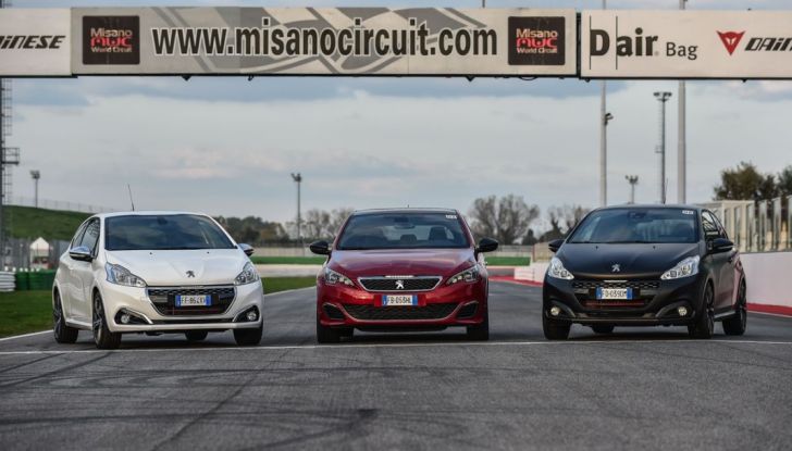 Le GTi secondo Peugeot Sport: test drive a Misano - Foto 2 di 19