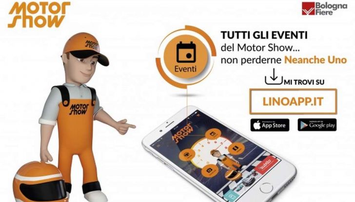 Motor Show di Bologna 2016, arriva la prima app ufficiale - Foto 2 di 6