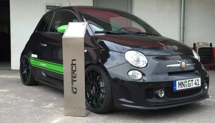 Fiat 500 Abarth con 350CV e 980Nm: le proteine a trazione integrale di G-Tech - Foto 1 di 6