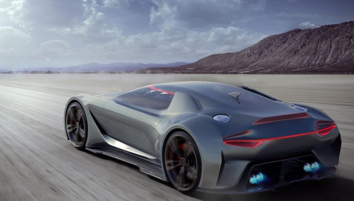 Aston Martin Vision 8: l’ibrido prodotto con Red Bull - Foto 1 di 8