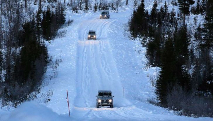 Mercedes Classe G di nuova generazione, foto spia sulla neve - Foto 11 di 11