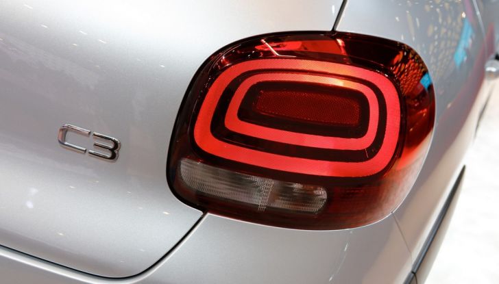 citroen c3 bologna 2016 fanale posteriore
