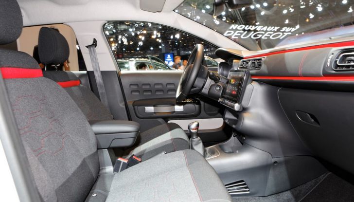 citroen c3 interno bologna 2016