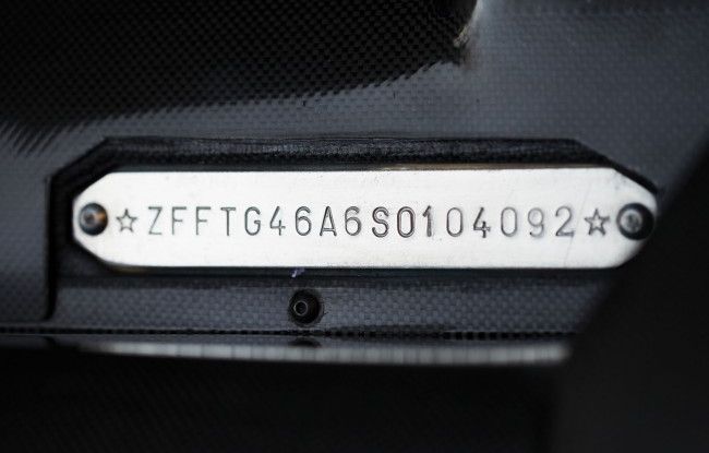 ferrari f50 all'asta numero telaio