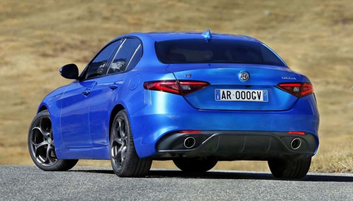 Alfa Romeo Giulia Veloce posteriore
