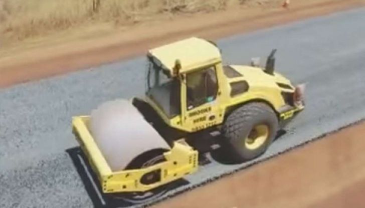 Asfaltatura della strada in Australia: il video diventa virale - Foto 2 di 7