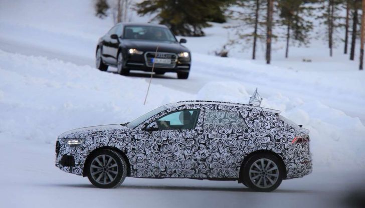 foto spia Q8 Audi laterale