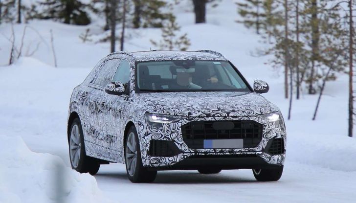 Audi Q8 2018 anteriore