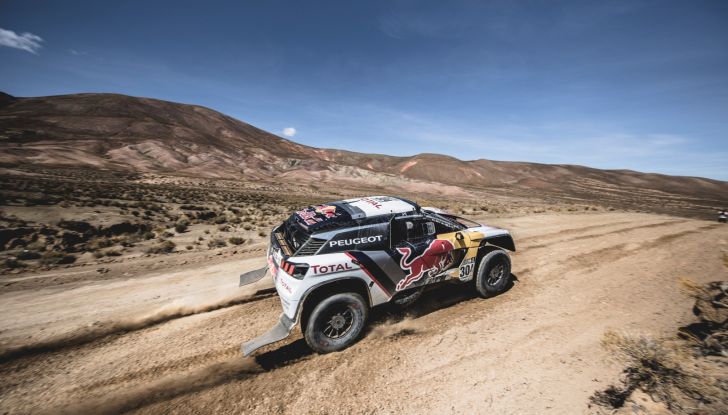 La Peugeot 3008DKR vittoriosa in una quarta tappa complicata - Foto 2 di 5