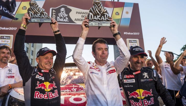 Peugeot vince ancora la Dakar! Podio 100% 3008DKR - Foto 1 di 5