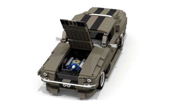 Eleanor Shelby Mustang GT500 LEGO