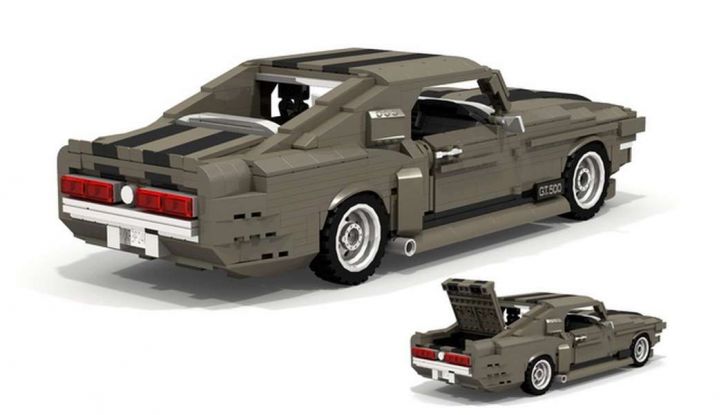 Shelby Mustang GT500 LEGO