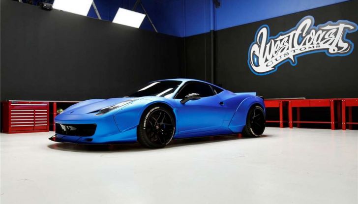 La Ferrari 458 Italia Liberty Walk di Justin Bieber in vendita all'asta (6)