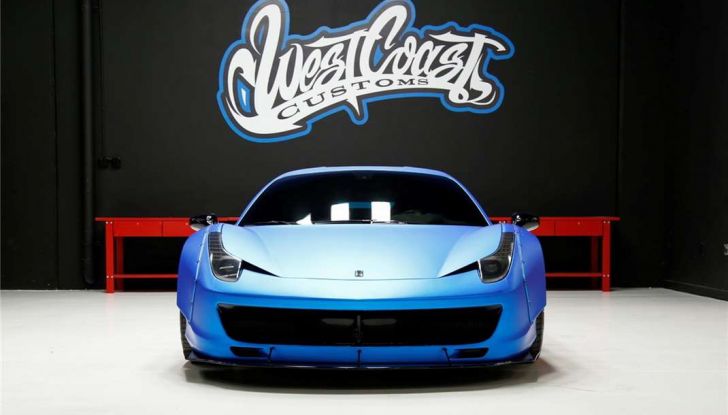 La Ferrari 458 Italia Liberty Walk di Justin Bieber in vendita all'asta (7)