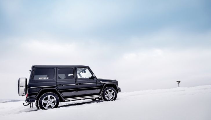 Arnold Schwarzenegger si regala un Mercedes Classe G elettrico da 489CV - Foto 14 di 14