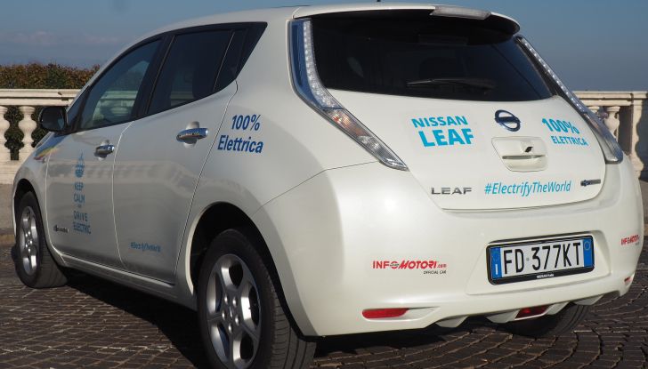 Nissan LEAF e il progetto di mobilità elettrica EVA+ - Electric Vehicles Arteries