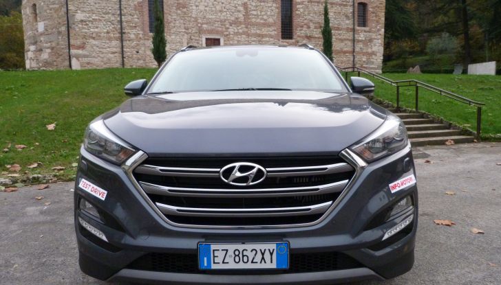 Hyundai Tucson 2.0 CRDi da 185CV frontale