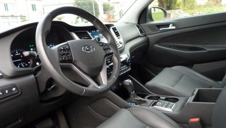 Hyundai Tucson 2.0 la nostra prova, interno.