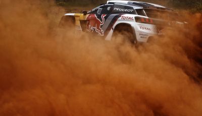 Le Peugeot 3008DKR al comando della Dakar