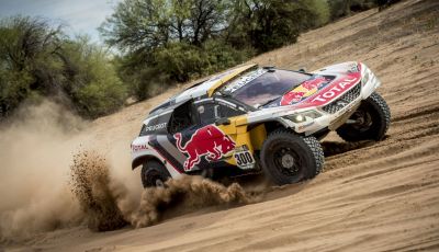 Un duello sul filo del rasoio per le PEUGEOT 3008DKR