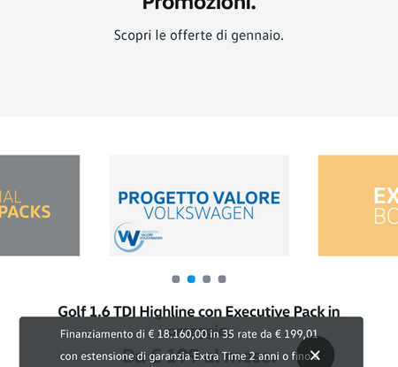 Volkswagen Golf 1600 GTI 110 CV 5P a 199 euro (4)