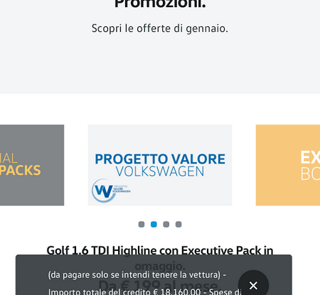 Volkswagen Golf 1600 GTI 110 CV 5P a 199 euro (5)