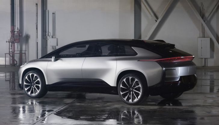 Faraday Future: la FF91 da 1.050 CV debutterà in autunno - Foto 1 di 13