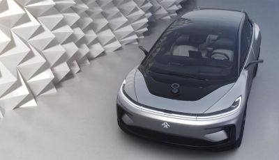 Faraday Future: la FF91 da 1.050 CV debutterà in autunno